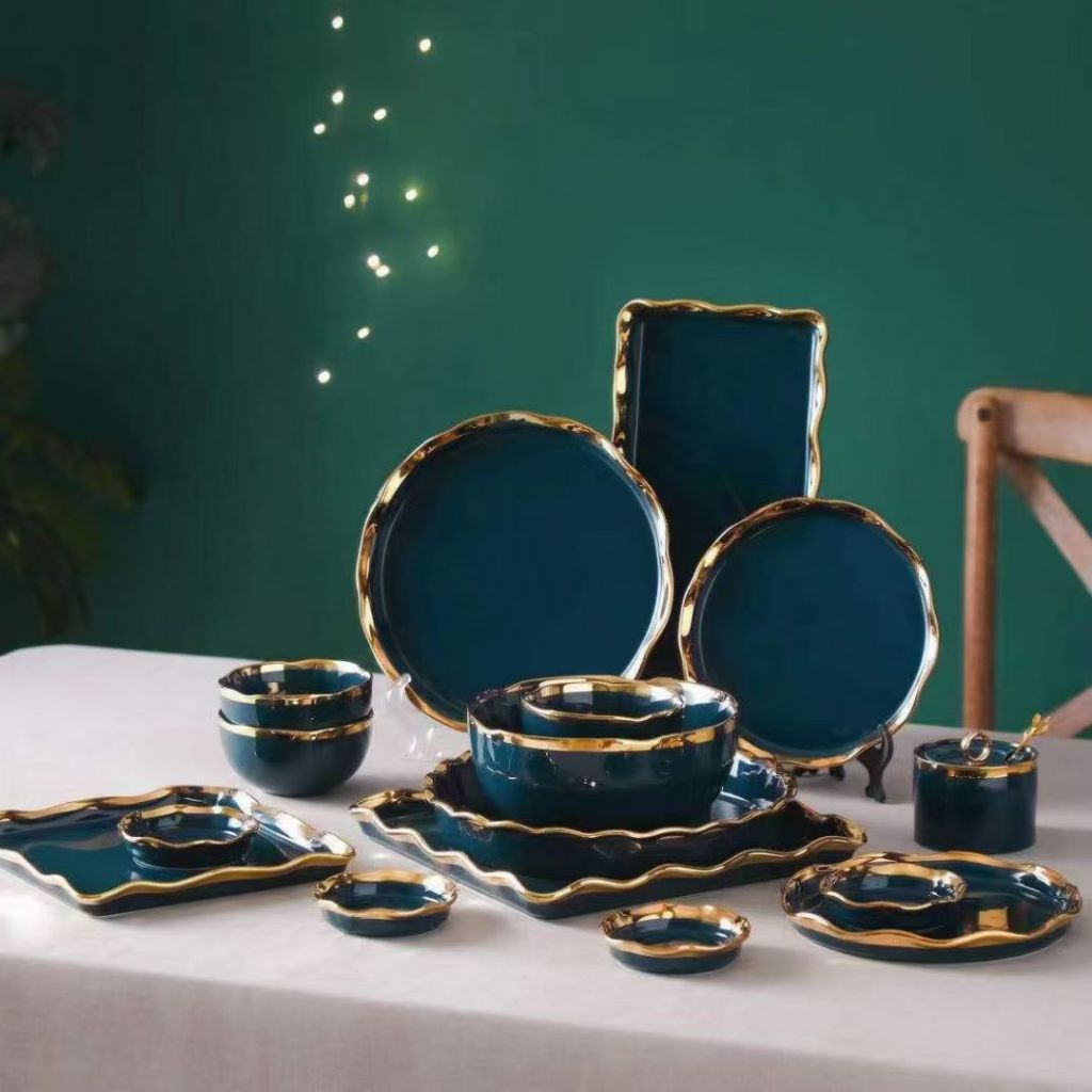 Entry Lux Style High-Grade Porcelain Nordic Style Tableware Parts Ceramic Bowl Ceramic Plate Ceramic Plate Ceramic Square Plate Entry Lux Style High-Grade Porcelain Nordic Style Tableware Parts Ceramic Bowl Ceramic Plate Ceramic Plate Ceramic Square Plate