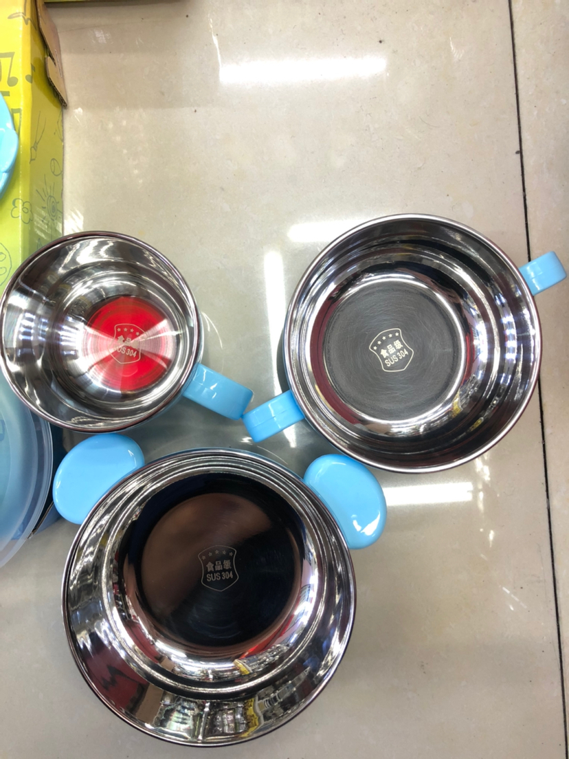 Kitchen Supplies Stainless Steel Tableware Piggy Page Children Bowl Set Kitchen Supplies Stainless Steel Tableware Piggy Page Children Bowl Set