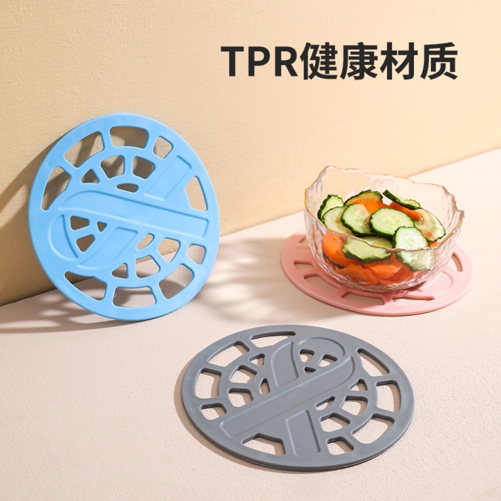 Heat Proof Mat Nordic Soft Silicone Cup Mat Kitchen Supplies Dining Table Cushion Grid Modeling Teacup Mat Creative Bowl Placemat