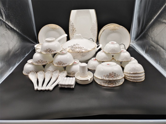 Ceramic bowl porcelain bowl bowl in Jingdezhen set bone china tableware ceramic tableware Ceramic bowl porcelain bowl bowl in Jingdezhen set bone china tableware ceramic tableware