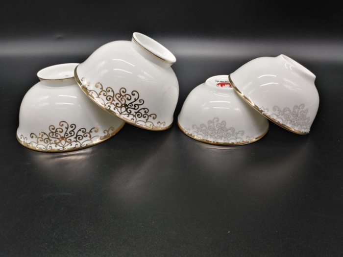 Ceramic bowl porcelain bowl bowl in Jingdezhen set bone china tableware ceramic tableware Ceramic bowl porcelain bowl bowl in Jingdezhen set bone china tableware ceramic tableware