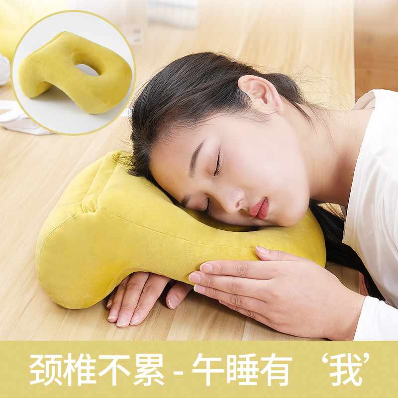 2019 the Office of the Siesta Appliance Sleeping Pillow Pupils Nap Pillow Bolster Sleeping in the Summer Afternoon Nap Pillow Men and Women