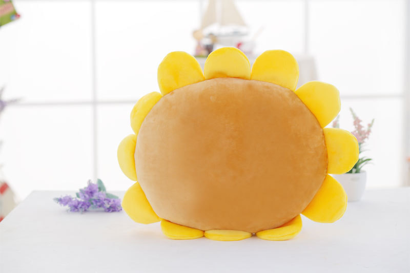 Sunflower Bolster Sunflower Hand Warmers Intervention Cushion Sunshine Smiling Face Activity Afternoon Nap Pillow Gift Customization