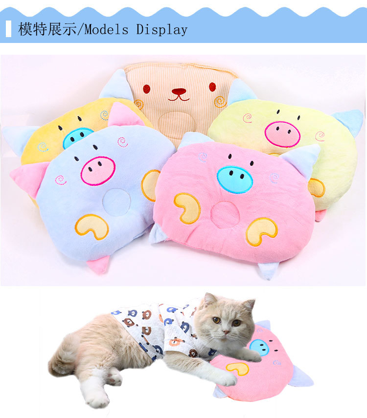 Cartoon Hippo Bear Frog Rabbit Plush Sound Toy Pet Bolster Pet Supplies Dog Toy Cat