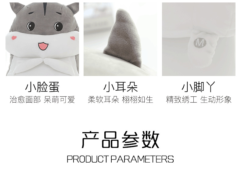 Lumbar Waist Massager Instrument Multifunctional Whole Body Shoulder Cervical Spine Back Filling Electric Bolster Doll
