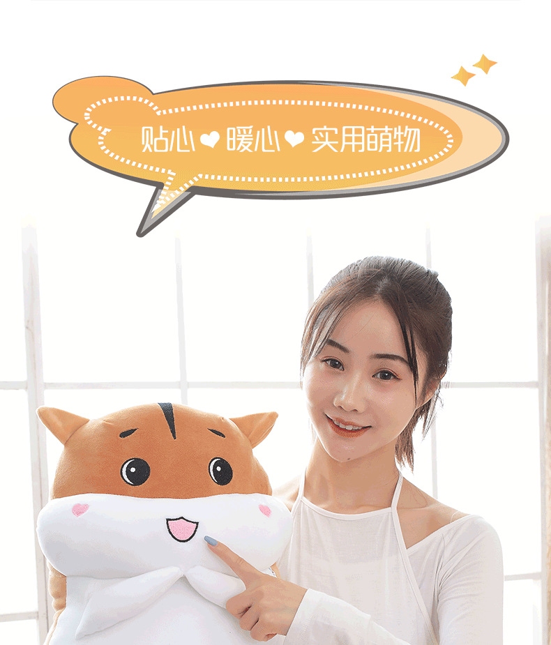 Lumbar Waist Massager Instrument Multifunctional Whole Body Shoulder Cervical Spine Back Filling Electric Bolster Doll