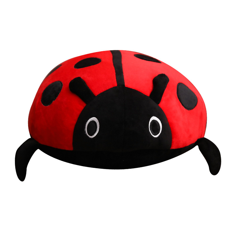 Cute Beetle LADYBIRD Simulation Plush Toys Doll Bolster Doll Children&#039;s Birthday Gifts
