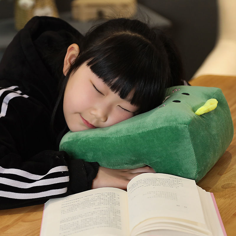 Cute Office Siesta Pillow Work Stomach Sleeping on Desk Sleeping Pillow Nap Pillow Student Breathable Lying Bolster Artifact