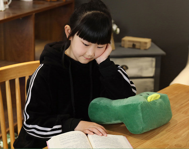 Cute Office Siesta Pillow Work Stomach Sleeping on Desk Sleeping Pillow Nap Pillow Student Breathable Lying Bolster Artifact