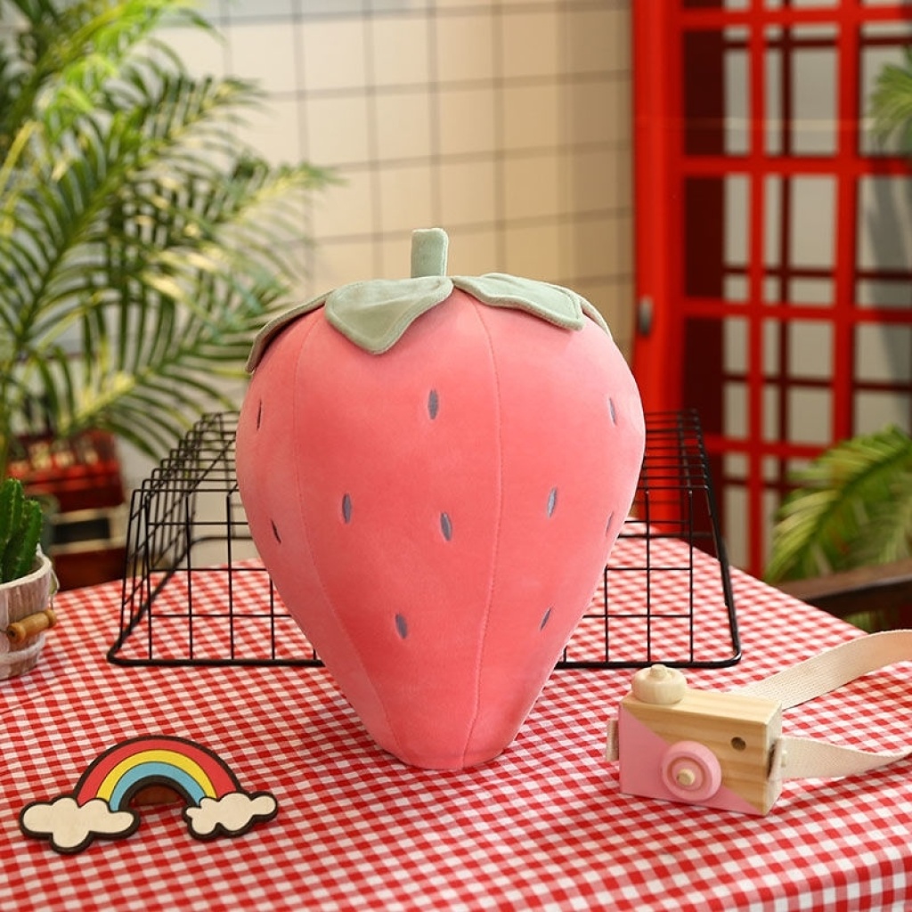 Big Strawberry Bolster Ragdoll Pineapple Cute Pink Large-Sized Ins Girl Girl Heart Lazy Fruit and Vegetables Big Strawberry Bolster Ragdoll Pineapple Cute Pink Large-Sized Ins Girl Girl Heart Lazy Fruit and Vegetables