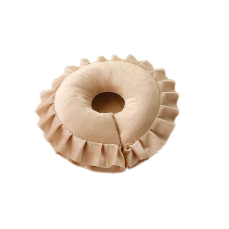 Short Plush U-Shaped Face Pillow Massage Pillow Massage Beauty Salon Pillow Cervical Spine Comfortable Bolster Removable and Washable Pillow Special Offer