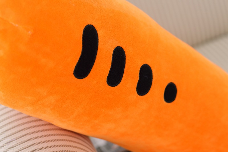 Children's Cartoon Plush Toy Lengthened Carrot Bolster Nap Lunch Break Waist Cushion Simulation Educational Doll