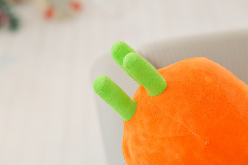 Children's Cartoon Plush Toy Lengthened Carrot Bolster Nap Lunch Break Waist Cushion Simulation Educational Doll