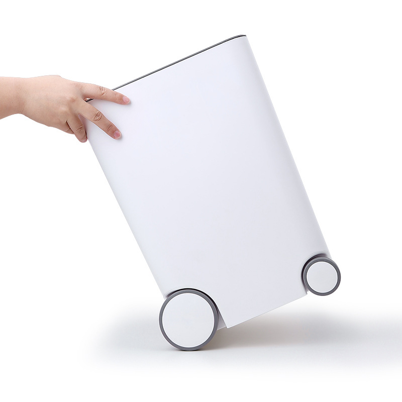 Sorting Trash Bin Toilet Tube Box Bathroom Wastebasket Household Kitchen Large Living Room Simple Creative with Lid