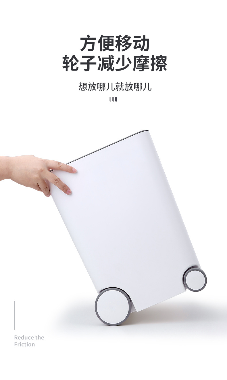 Sorting Trash Bin Toilet Tube Box Bathroom Wastebasket Household Kitchen Large Living Room Simple Creative with Lid Sorting Trash Bin Toilet Tube Box Bathroom Wastebasket Household Kitchen Large Living Room Simple Creative with Lid
