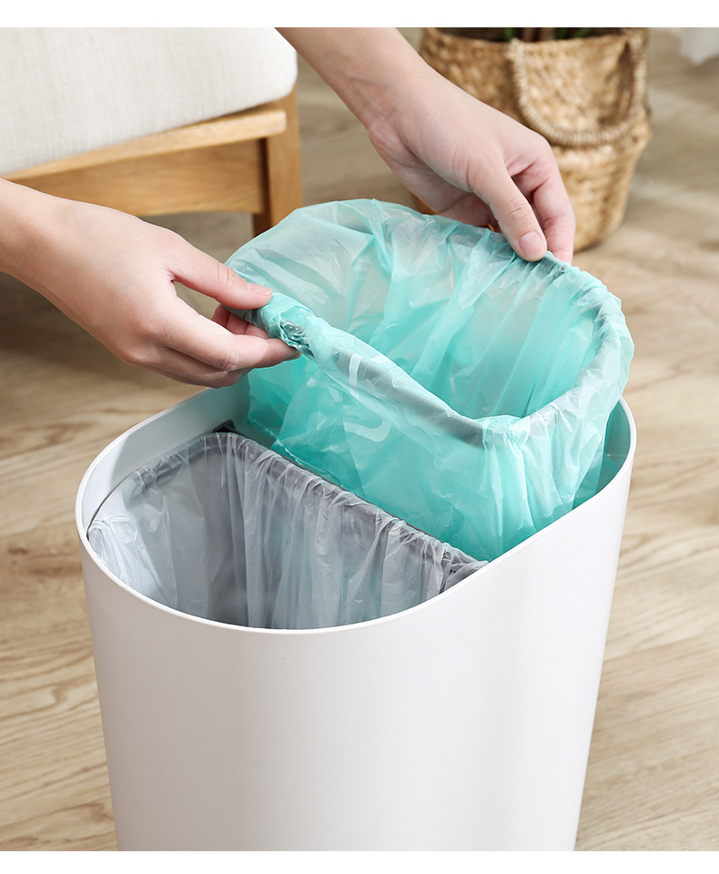 Sorting Trash Bin Toilet Tube Box Bathroom Wastebasket Household Kitchen Large Living Room Simple Creative with Lid Sorting Trash Bin Toilet Tube Box Bathroom Wastebasket Household Kitchen Large Living Room Simple Creative with Lid