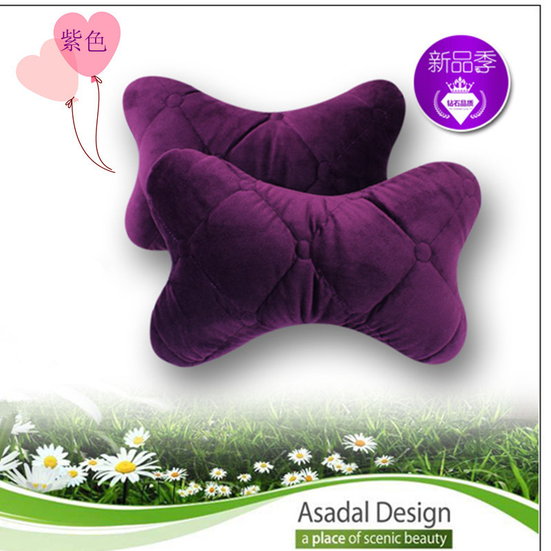 Factory Direct Sales Car Neck Pillow Winter Plush Automotive Headrest All-Match Super Hot Side Pillow Neck Bolster