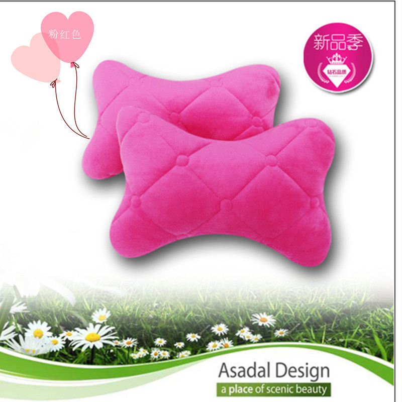 Factory Direct Sales Car Neck Pillow Winter Plush Automotive Headrest All-Match Super Hot Side Pillow Neck Bolster