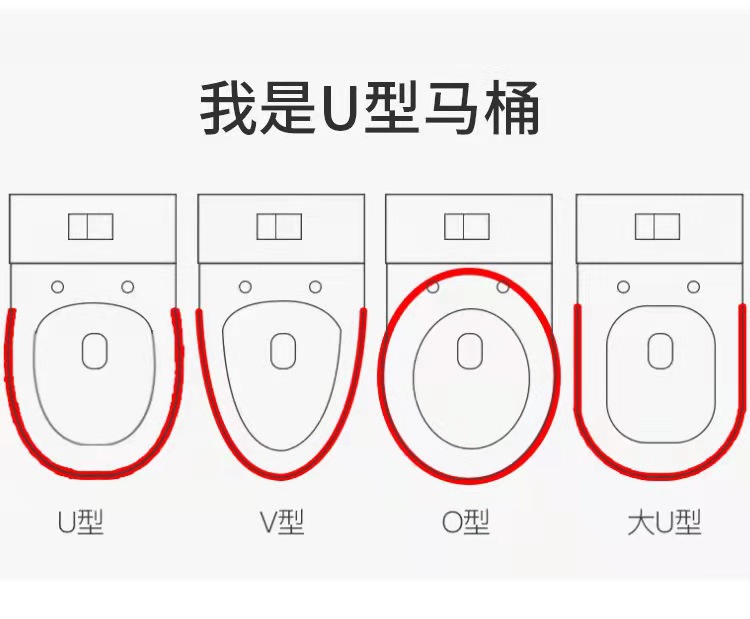 Cross-Border Toilet Printing Cover U-Shaped Plastic Toilet lid Cross-Border Toilet Printing Cover U-Shaped Plastic Toilet lid