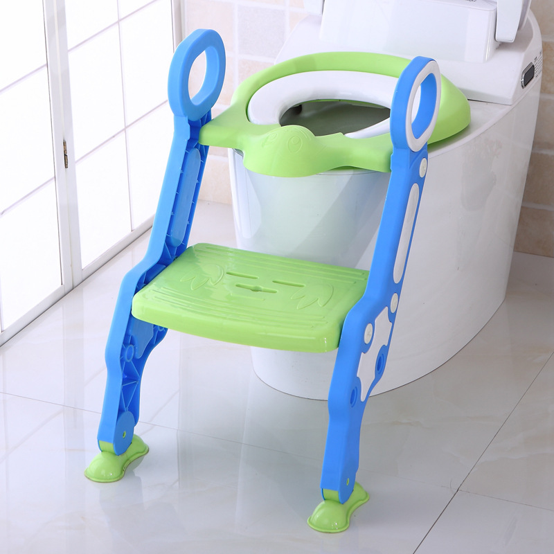 Large Folding Children&#039;s Toilet Ladder Men and Women Baby Toilet Children Toilet Seat Stool Children&#039;s  Toilet lid