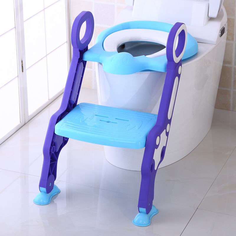 Large Folding Children&#039;s Toilet Ladder Men and Women Baby Toilet Children Toilet Seat Stool Children&#039;s  Toilet lid