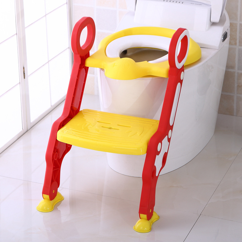 Large Folding Children&#039;s Toilet Ladder Men and Women Baby Toilet Children Toilet Seat Stool Children&#039;s  Toilet lid