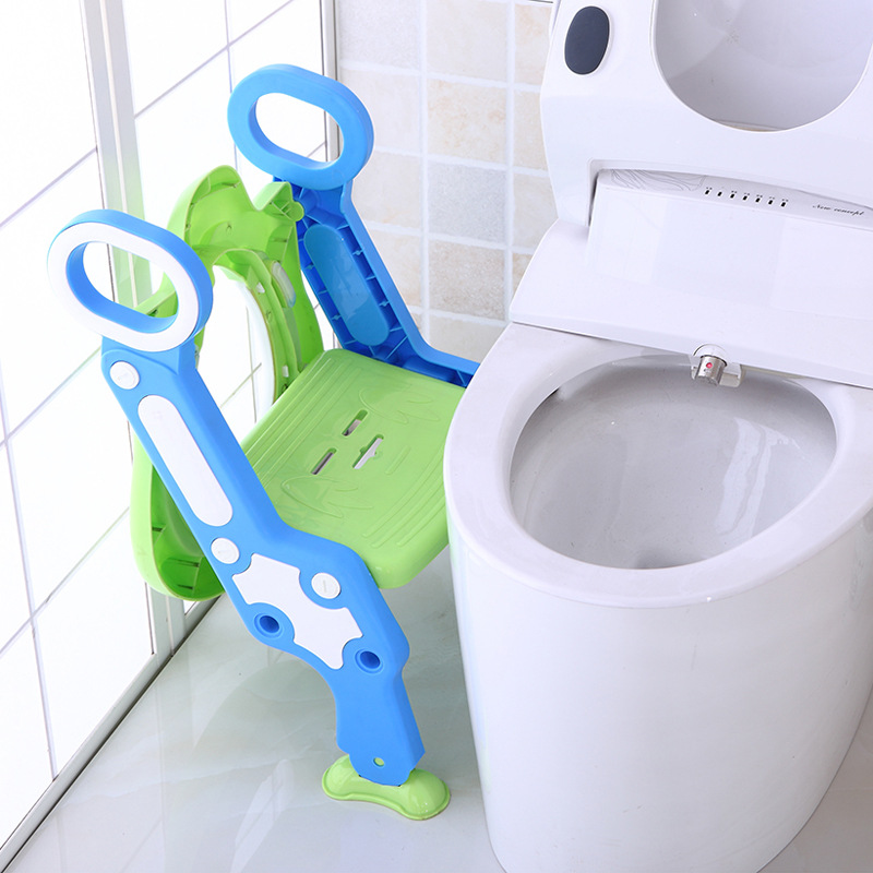 Large Folding Children&#039;s Toilet Ladder Men and Women Baby Toilet Children Toilet Seat Stool Children&#039;s  Toilet lid