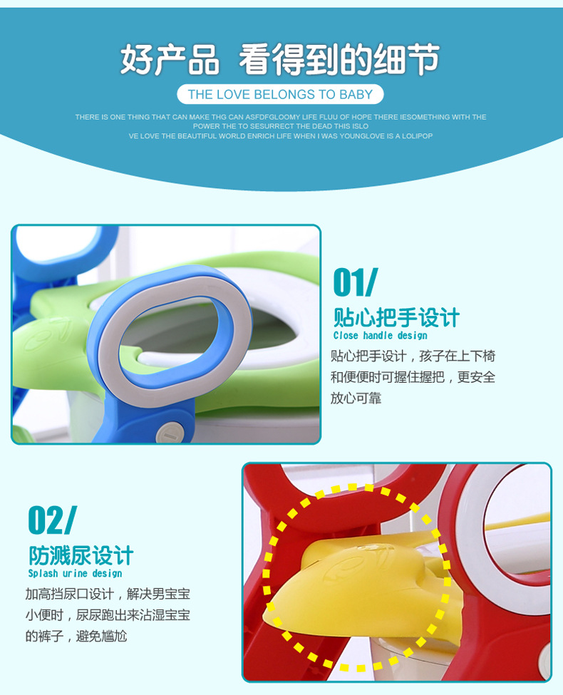 Large Folding Children's Toilet Ladder Men and Women Baby Toilet Children Toilet Seat Stool Children's Toilet lid Large Folding Children's Toilet Ladder Men and Women Baby Toilet Children Toilet Seat Stool Children's Toilet lid