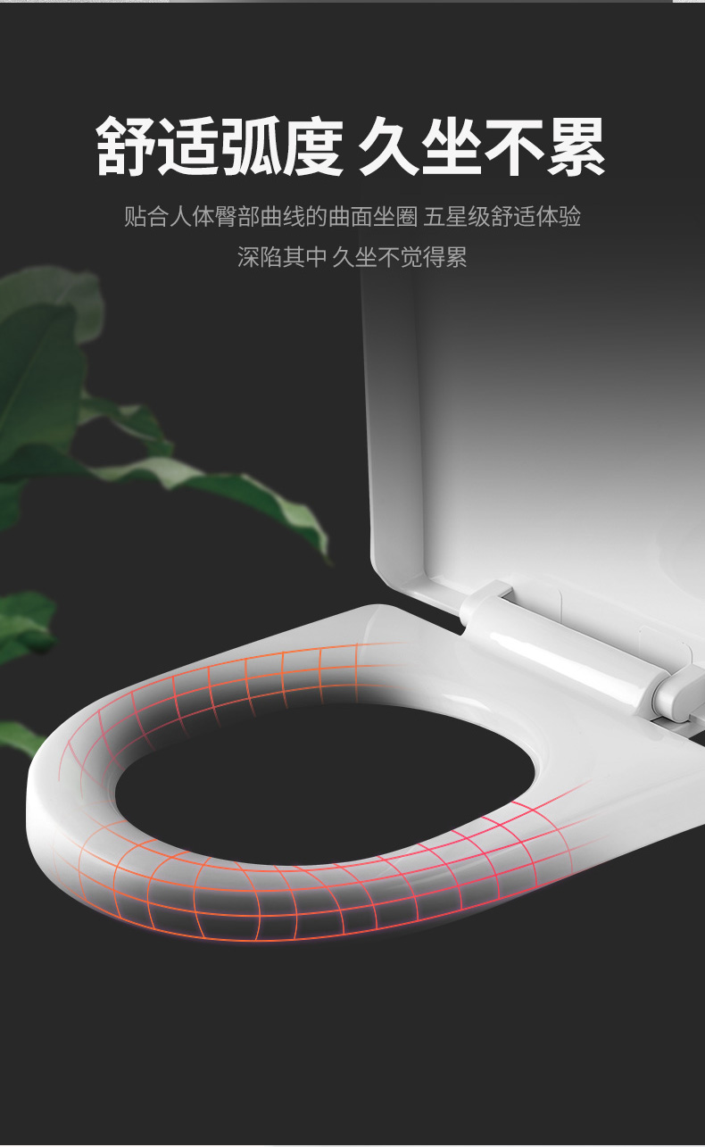 Toilet Lid Home Versatile Thickened Slow-down Old U-Shaped Toilet Seat Cover Toilet Board Flush Toilet lid Toilet Lid Home Versatile Thickened Slow-down Old U-Shaped Toilet Seat Cover Toilet Board Flush Toilet lid