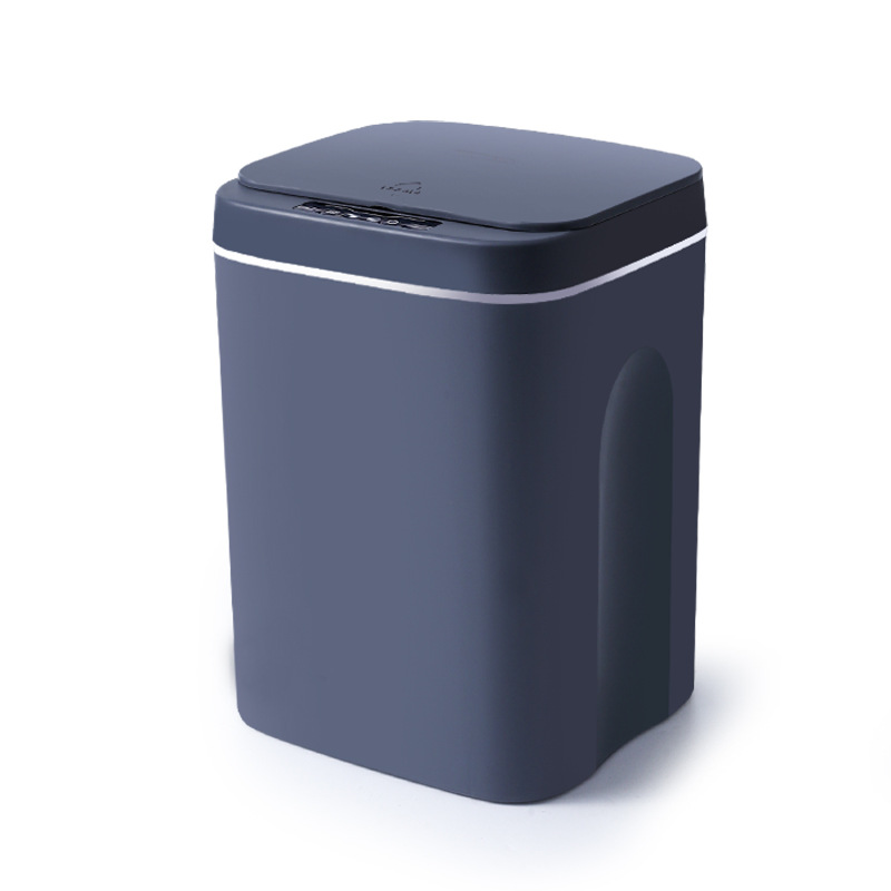 Li Haojia Trash Can Household Intelligent Inductive Kitchen Bedroom Living Room Bathroom with Lid Silent Toilet Pail