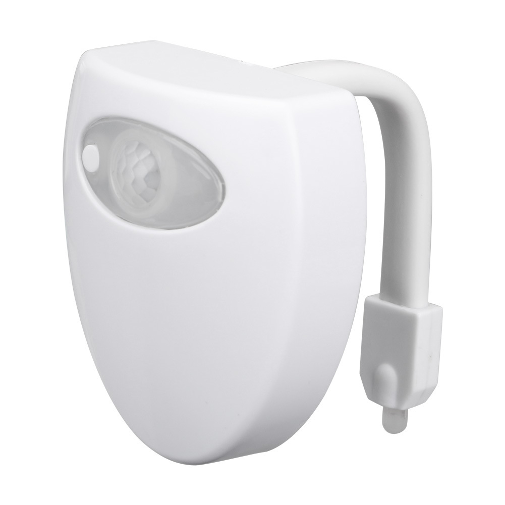 16Color Toilet Light Human Body Induction Toilet Lid Lamp Hanging Toilet Lamp Creative Small Night Lamp Kitchen Light