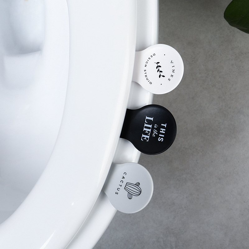 Household Nordic anti-dirt hands sit on the LID FLAP handle toilet cover Lift cover handle