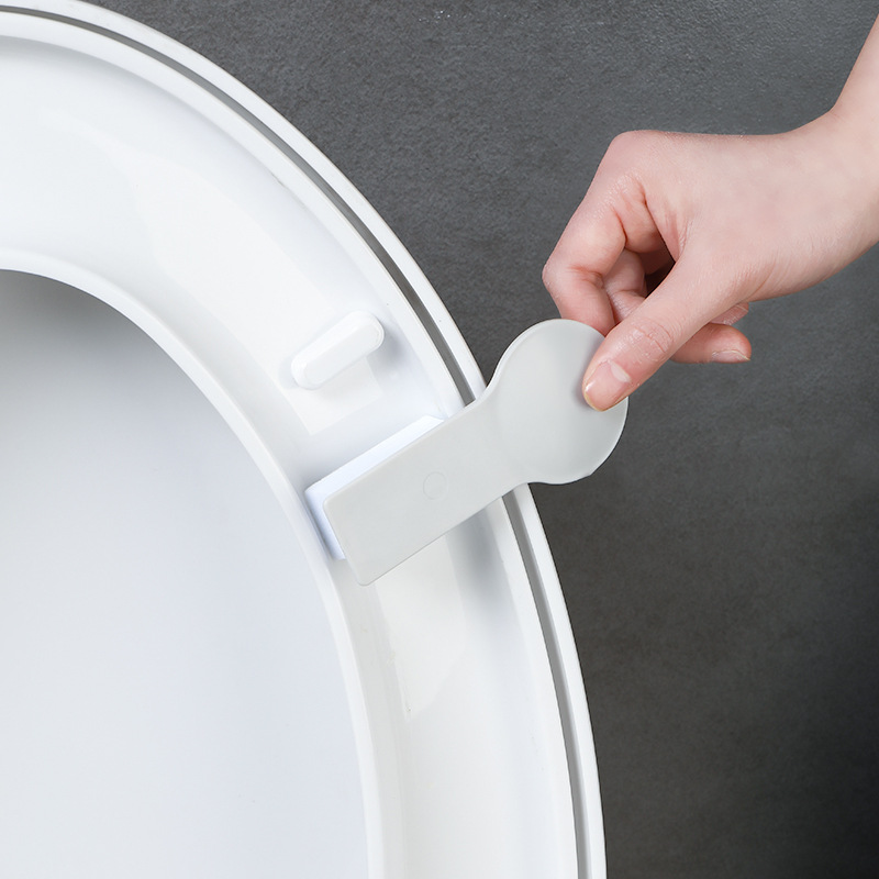 Household Nordic anti-dirt hands sit on the LID FLAP handle toilet cover Lift cover handle
