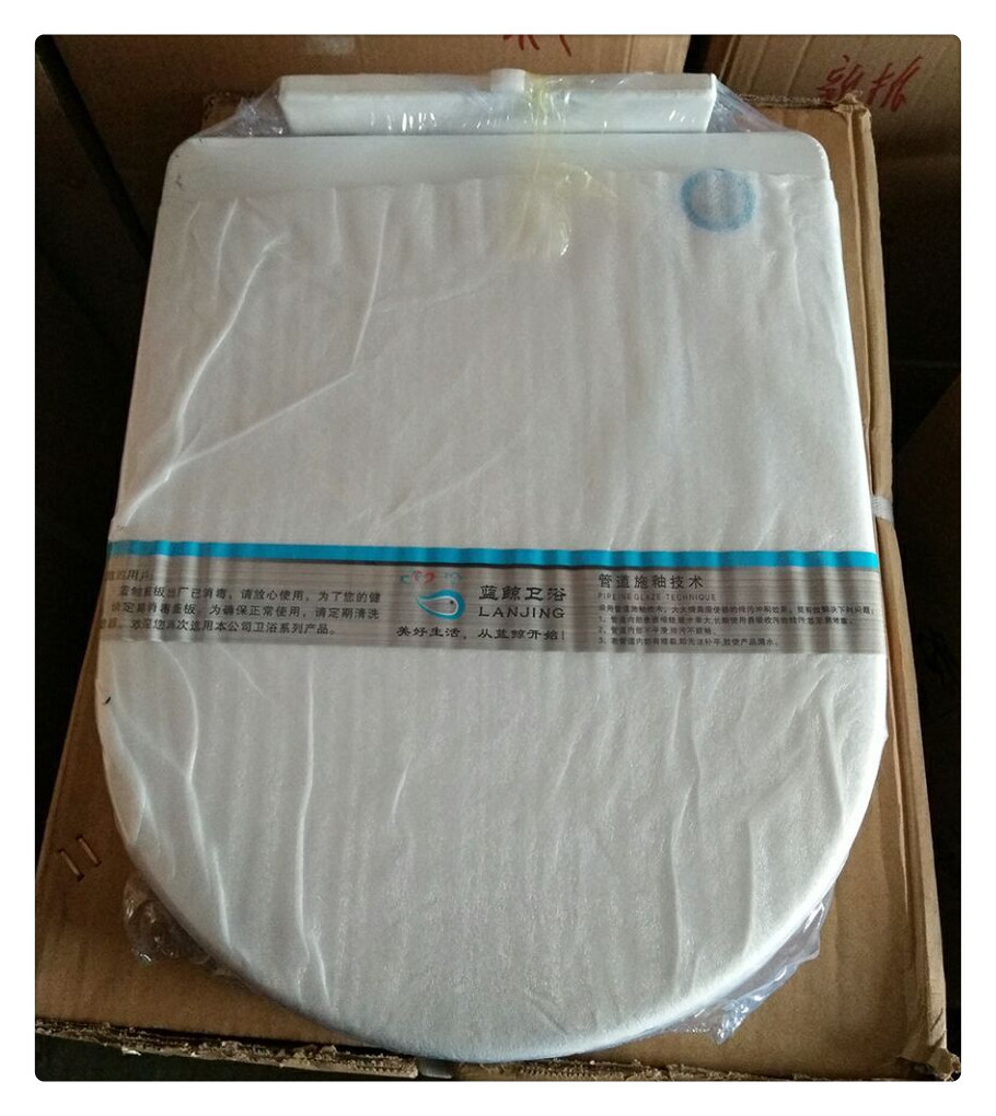 Universal Toilet Cover Thickened Toilet Seat Cover Device Cover Slow Drop Toilet Cover Large  Toilet lid