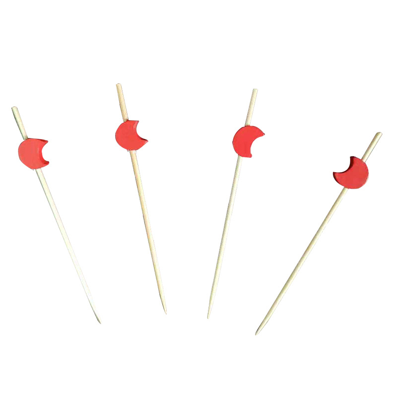 Cake Topper Inserts Flamingo Fruit Toothpick Pineapple Cactus Disposable Fruit Toothpick Beads String Umbrella Toothpick