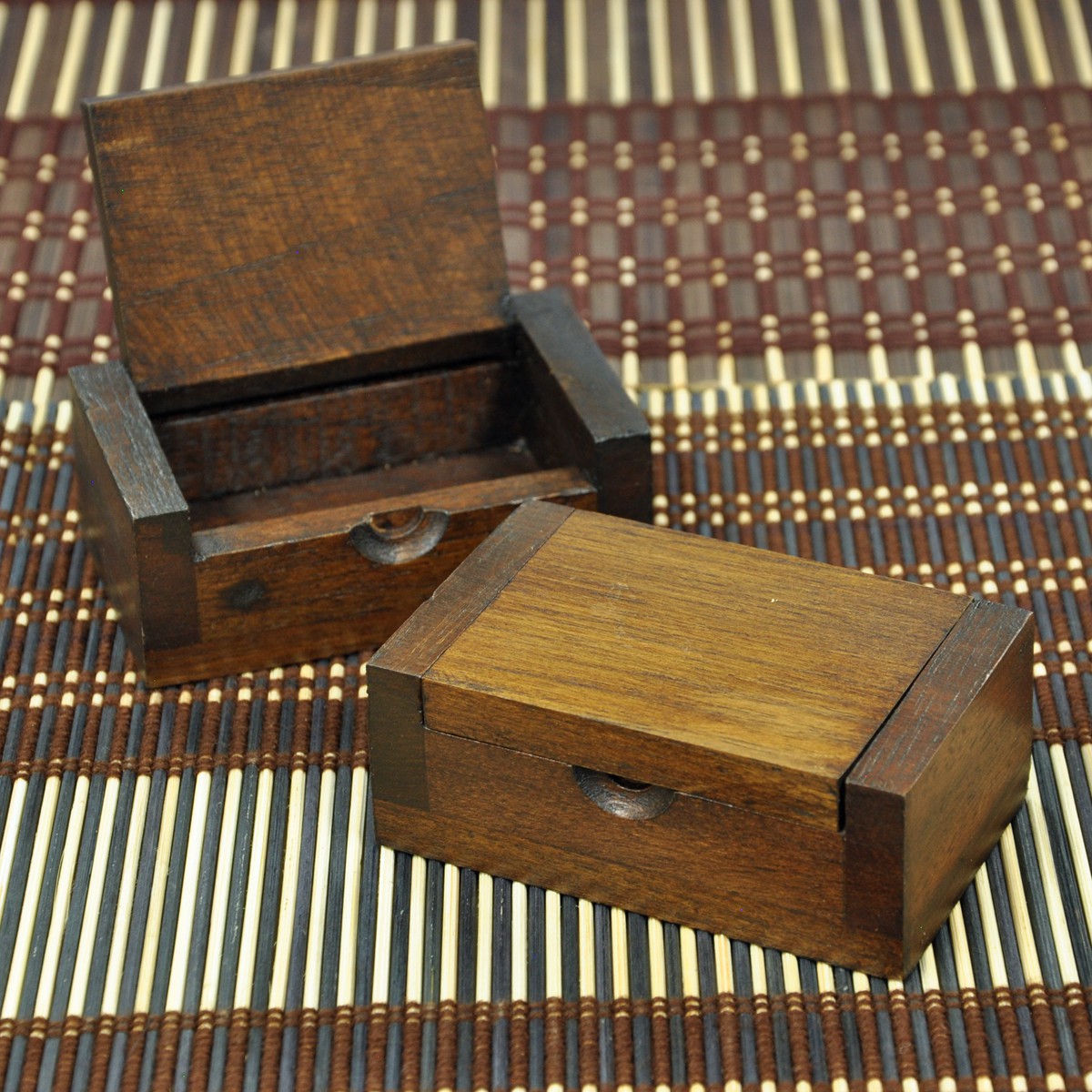 Thailand Teak Toothpick Holder Restaurant Hotel Home Creative Wooden Toothpick Box Tourist Souvenir Wholesale