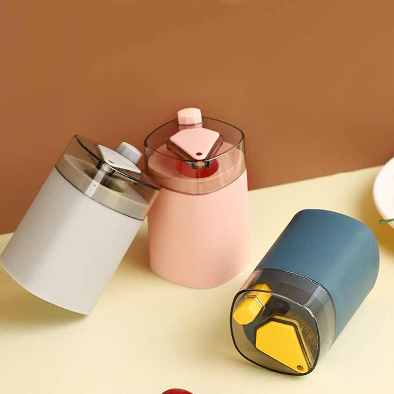 Type Automatic Toothpick Holder Plastic Nordic Style Toothpick Box Square Toothpick Jar Hotel Household Toothpick Box