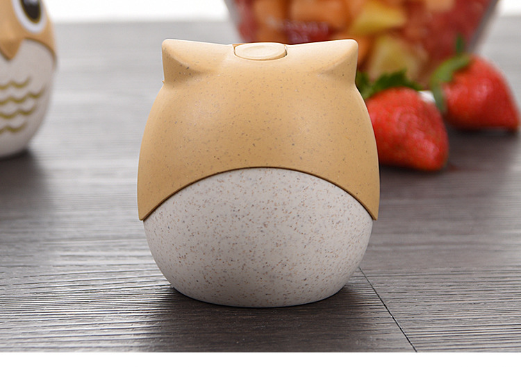 Wheat Straw Owl Toothpick Box Creative Home Toothpick Holder Cute Cartoon Toothpick Bottle Can Stall Wheat Straw Owl Toothpick Box Creative Home Toothpick Holder Cute Cartoon Toothpick Bottle Can Stall