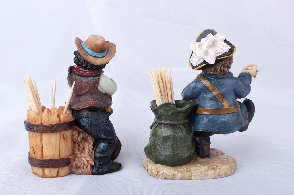 Exclusive for Cross-Border Decoration European Pirate Toothpick Tin Decoration Home Living Room and Dining Room Decorations Decoration Creative Gift Exclusive for Cross-Border Decoration European Pirate Toothpick Tin Decoration Home Living Room and Dining Room Decorations Decoration Creative Gift