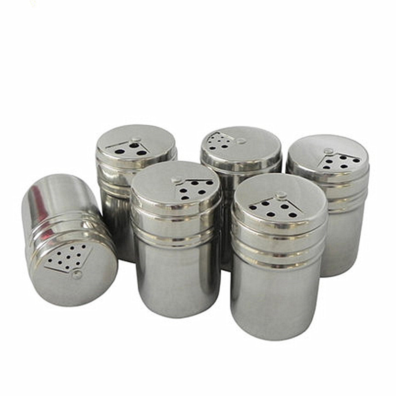  Seasoning Bottle Seasoning Containers Toothpick Holder Powder Barrel Pepper Pot Shaker Pepper Cellar Barbecue Supplies