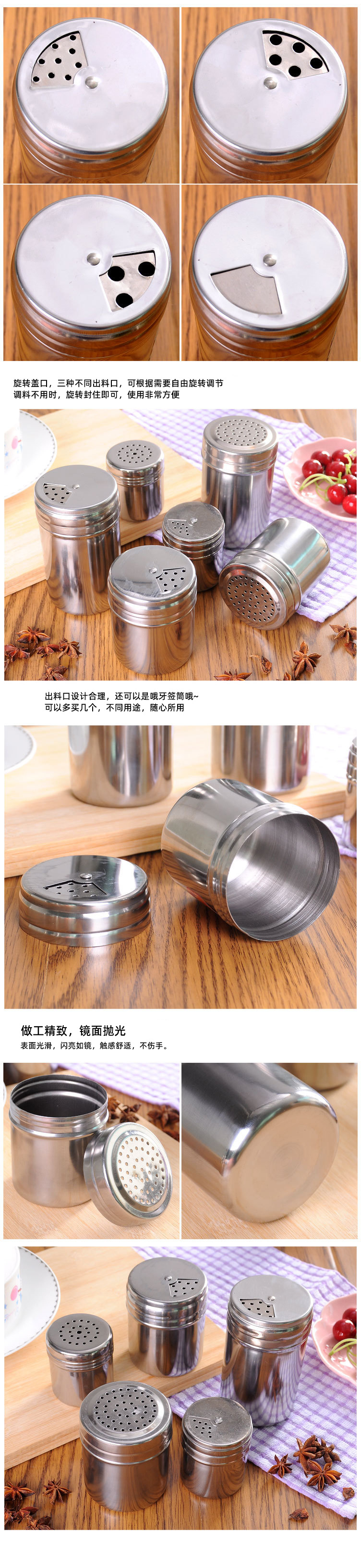 Seasoning Bottle Seasoning Containers Toothpick Holder Powder Barrel Pepper Pot Shaker Pepper Cellar Barbecue Supplies Seasoning Bottle Seasoning Containers Toothpick Holder Powder Barrel Pepper Pot Shaker Pepper Cellar Barbecue Supplies