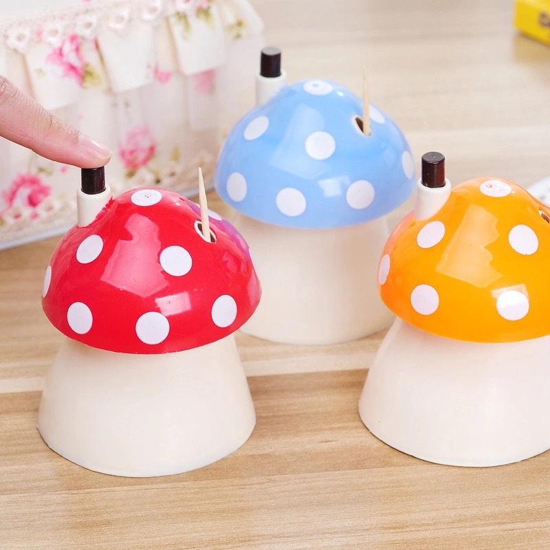 Same Smart Toothpick Box Automatic Cartoon Bird Toothpick Holder Creative Home Living Room Press Type Toothpick Holder
