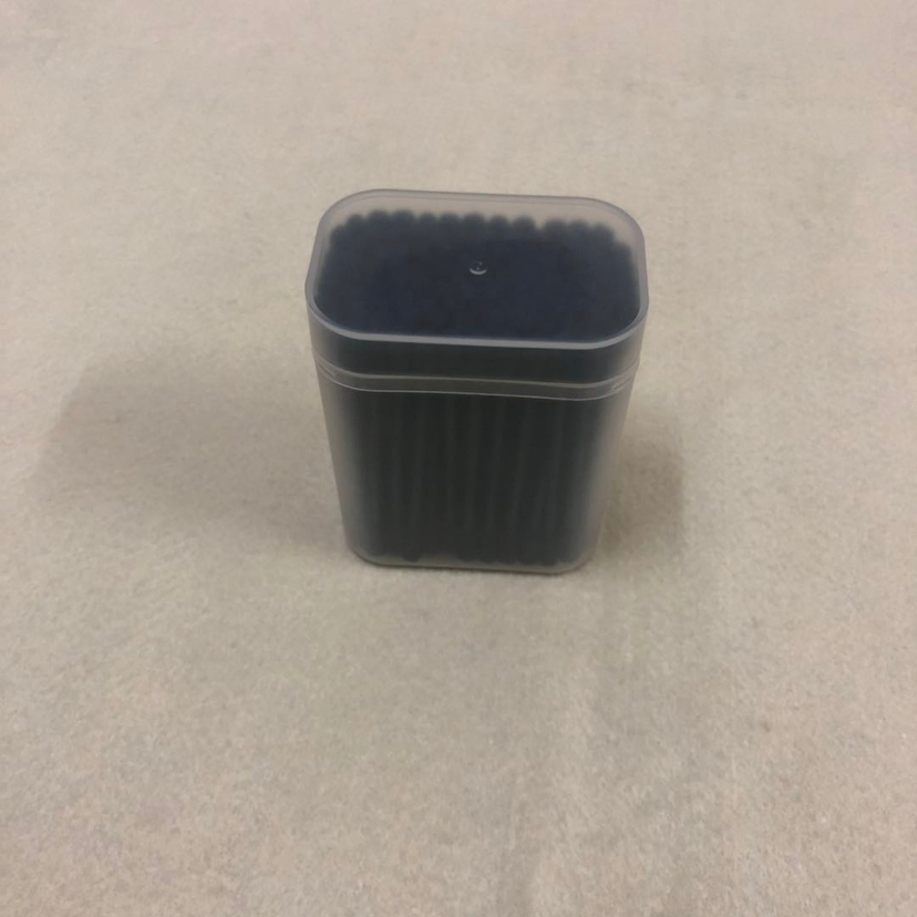 Factory Direct Sales Black Paper Stick Cotton Swab Factory Direct Sales Black Paper Stick Cotton Swab