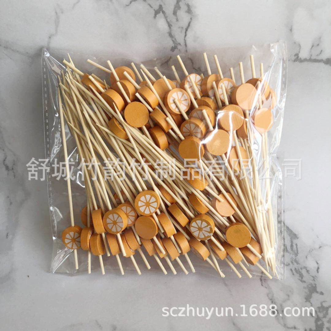 Disposable Bamboo Fruit Toothpick Fruit Fork Cocktail Sticks Cute Bamboo Creative Flower Toothpick Beads String Whole Disposable Bamboo Fruit Toothpick Fruit Fork Cocktail Sticks Cute Bamboo Creative Flower Toothpick Beads String Whole