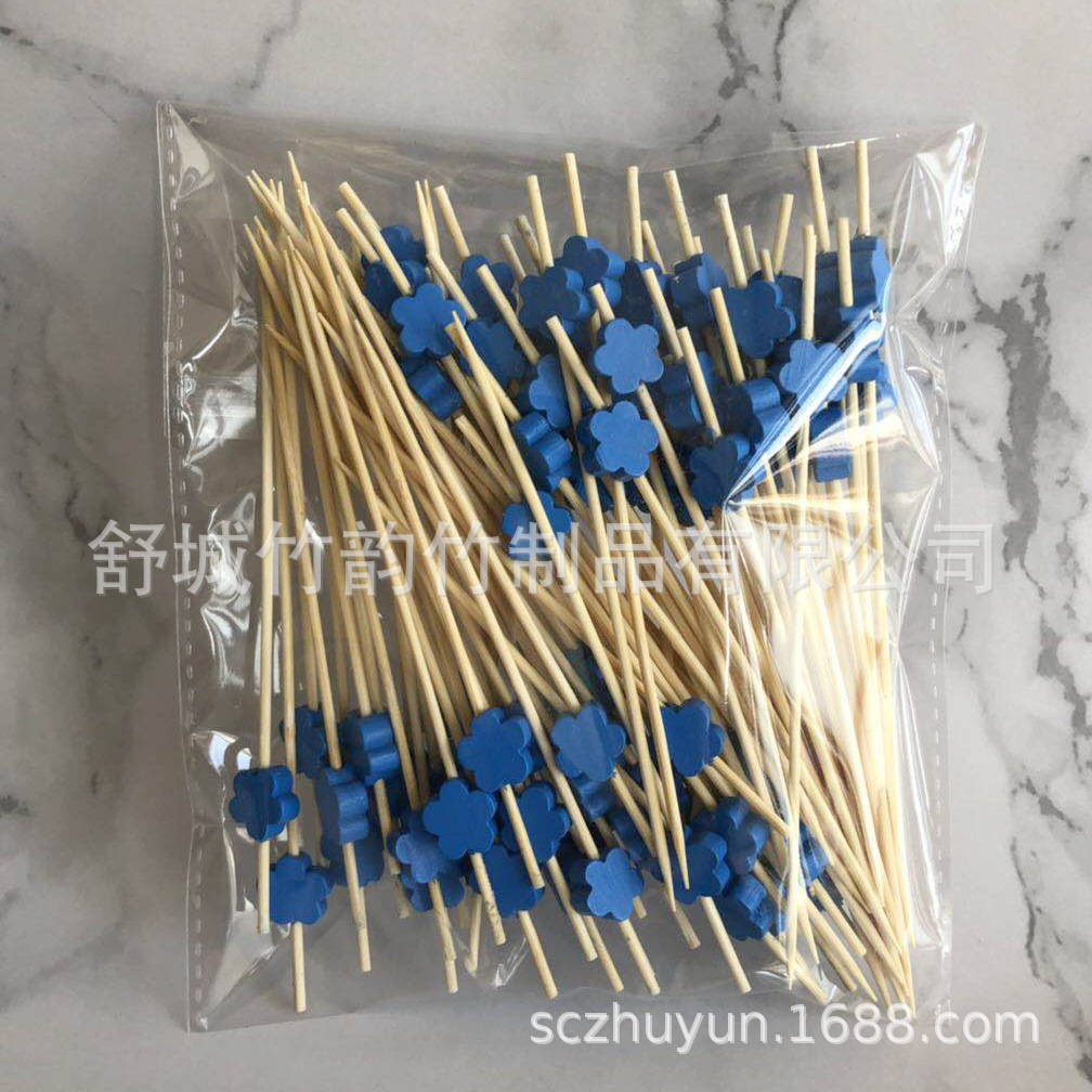 Disposable Bamboo Fruit Toothpick Fruit Fork Cocktail Sticks Cute Bamboo Creative Flower Toothpick Beads String Whole Disposable Bamboo Fruit Toothpick Fruit Fork Cocktail Sticks Cute Bamboo Creative Flower Toothpick Beads String Whole