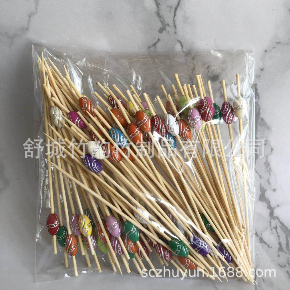 Disposable Bamboo Fruit Toothpick Fruit Fork Cocktail Sticks Cute Bamboo Creative Flower Toothpick Beads String Whole Disposable Bamboo Fruit Toothpick Fruit Fork Cocktail Sticks Cute Bamboo Creative Flower Toothpick Beads String Whole