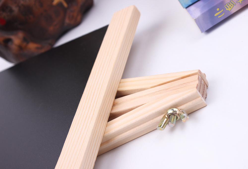 Creative Folding Children's Desktop Mini Wooden Bracket Small Blackboard Bar Milk Tea Shop Menu Billboard Message Board Creative Folding Children's Desktop Mini Wooden Bracket Small Blackboard Bar Milk Tea Shop Menu Billboard Message Board