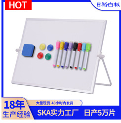 Wooden 3008 Hanging Dry Wipe Creative A4 Menu Writing Board Plate Holder Pad Thickened Learning Menu Folder