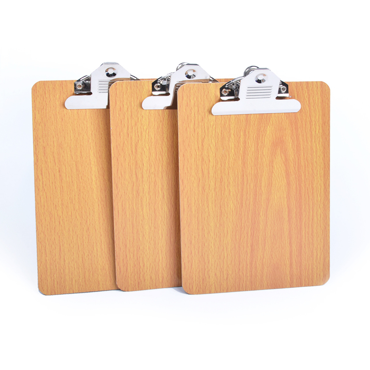 32k Wooden Writing Pad Butterfly Folder Papers Wooden Clip Power Clip Menu Holder ji shi jia