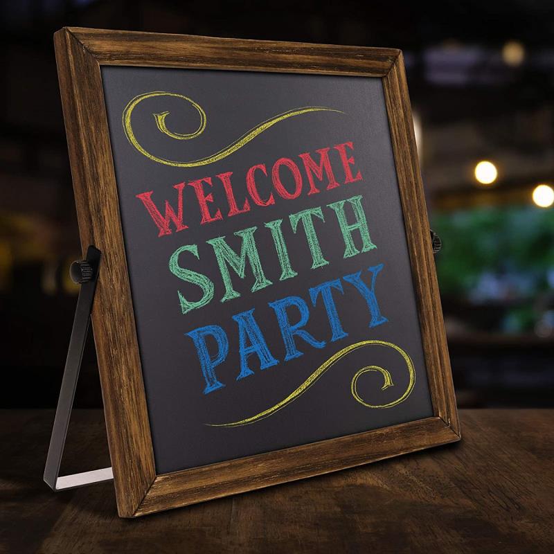 Bar B &amp; B Creative Signboard Stand Small Blackboard Double-Sided Menu Message Board Multifunctional Advertising Writing Board